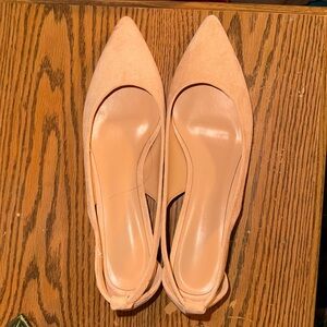 COPY - Brand New Merrori Satin Champagne Pumps in both 8 size nwot